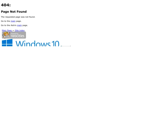 not_found screenshot
