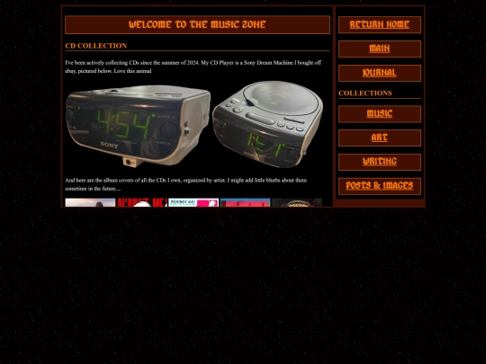 personal/collections/music screenshot