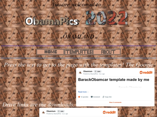 Templates screenshot