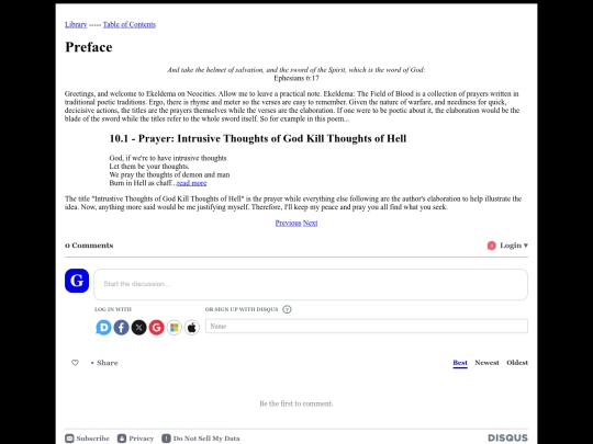 Poetry-Pages/Preface screenshot