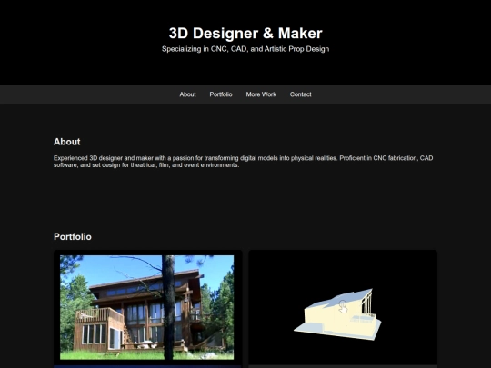 portfolio screenshot