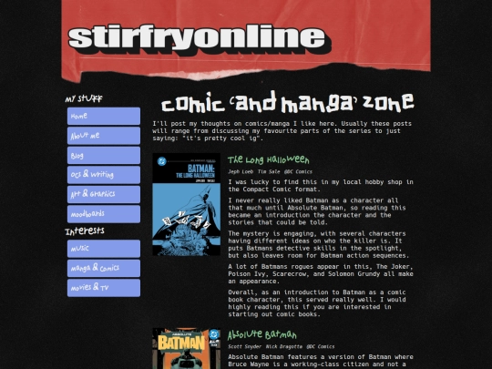 comics screenshot
