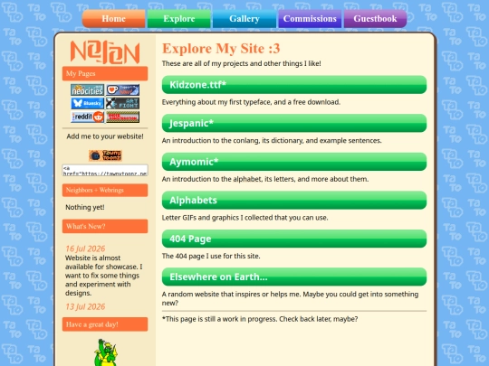 explore screenshot