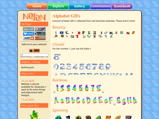 explore/alphabets screenshot