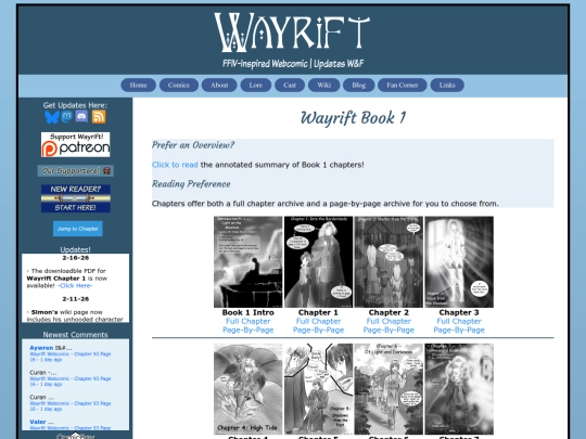 comics/book1 screenshot