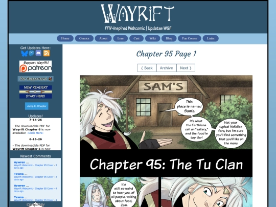 Wayrift FFIV Webcomic