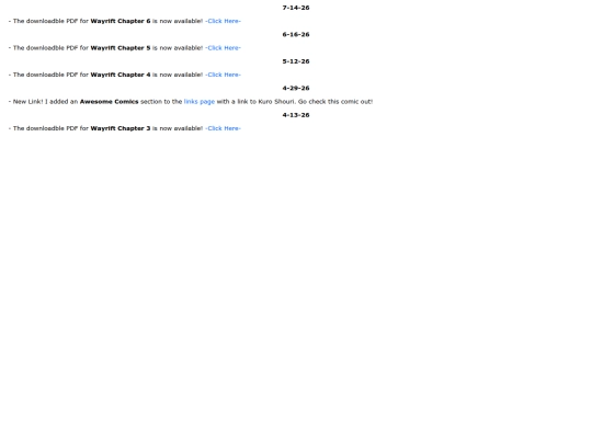 updates screenshot