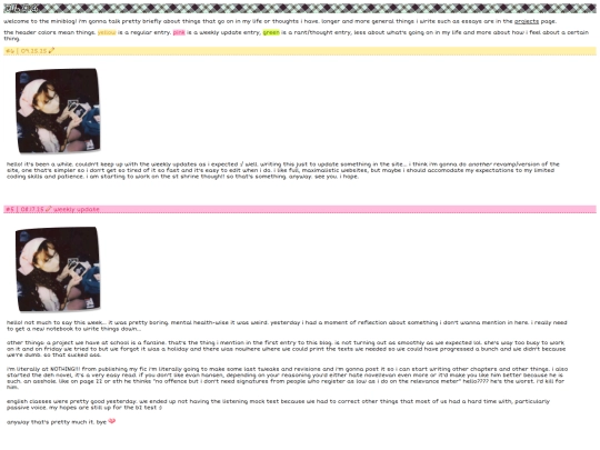 blog screenshot