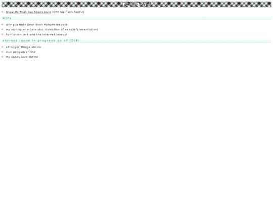 projects screenshot