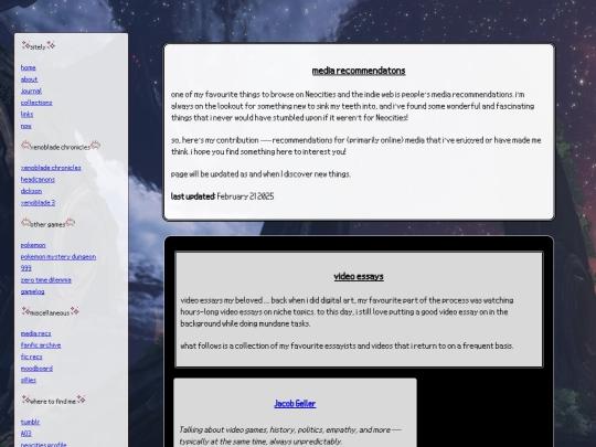 media screenshot