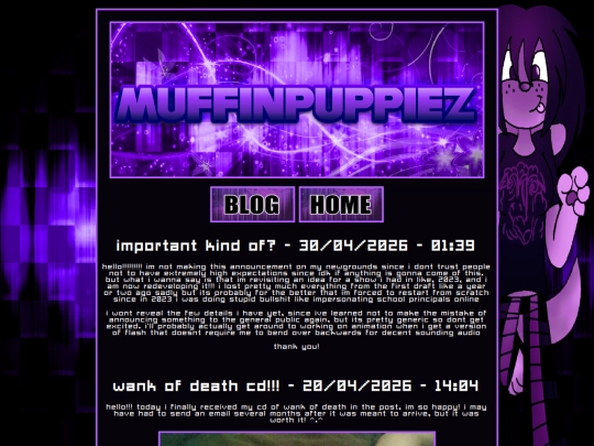blog screenshot