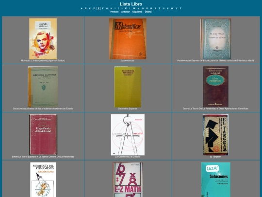 libros/index4 screenshot