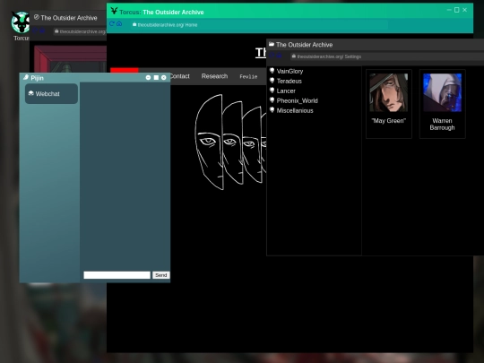 testingpage screenshot