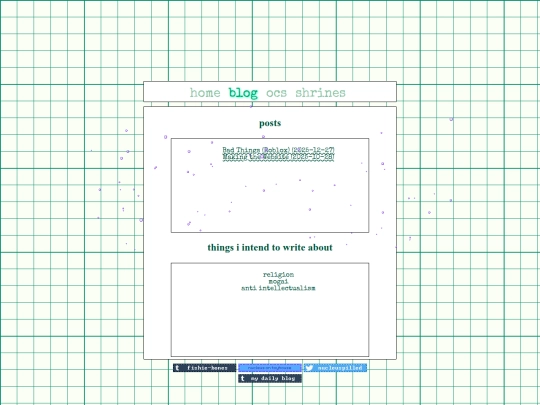 blog screenshot