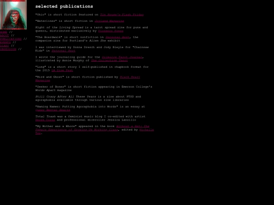 publications screenshot