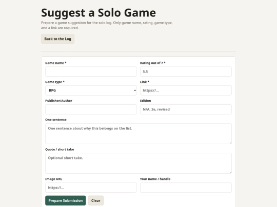 solo-game-submit screenshot