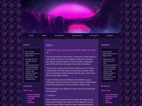 index screenshot