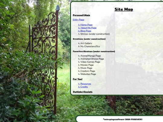 html/for-you/site-map screenshot