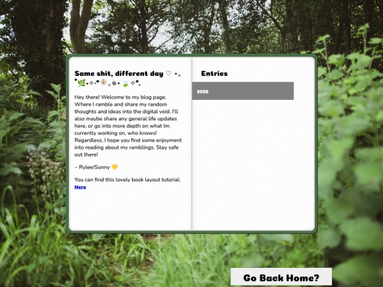 html/main/blog screenshot