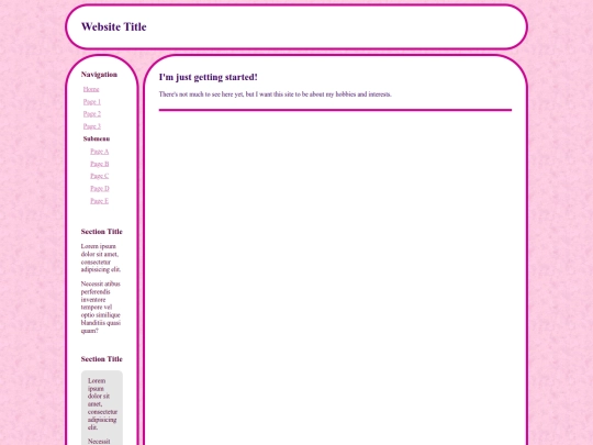 test screenshot