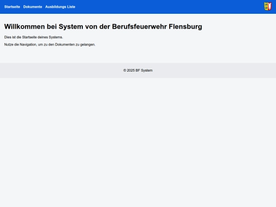 bf-flensburg/startseite screenshot