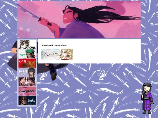links screenshot