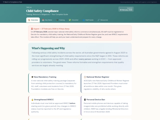 child-safety-compliance screenshot