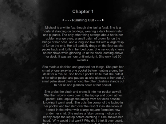 test screenshot
