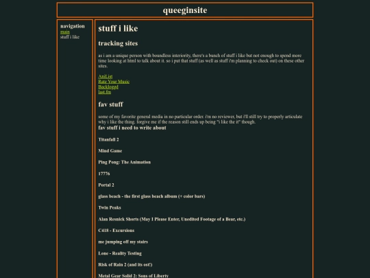 fav_stuff screenshot