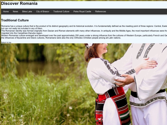 pages/Culture screenshot