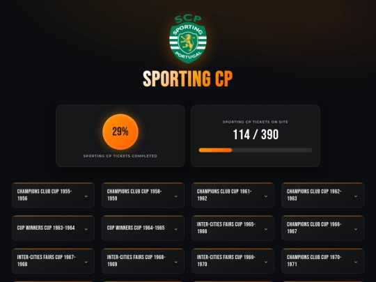 clubs/sportingcp screenshot