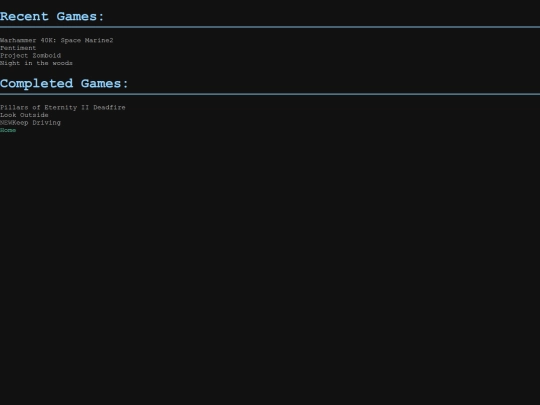 html/game screenshot