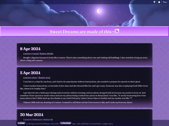 blog/dreams/page-7 screenshot