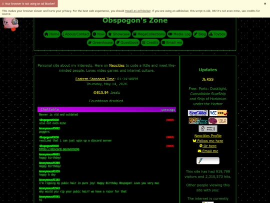 Obspogon's Zone