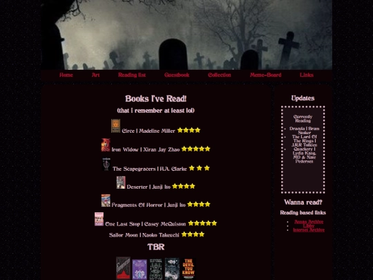 reading_list screenshot