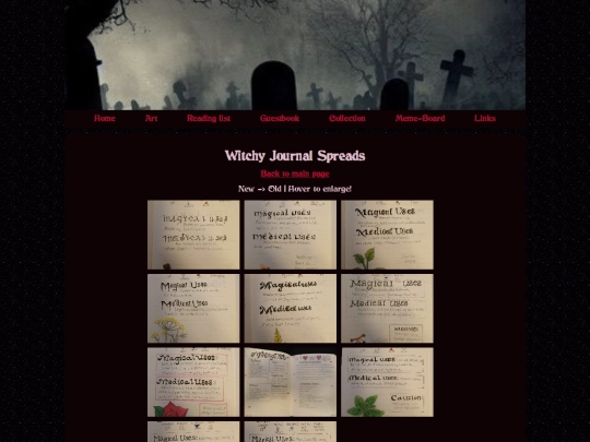 witch-journal screenshot