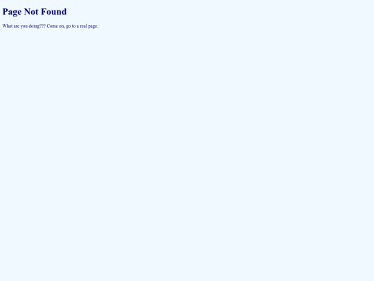not_found screenshot