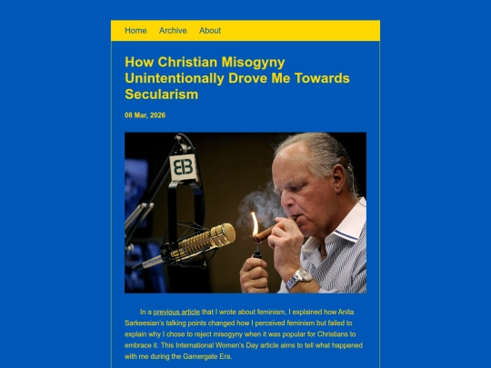 posts/2026-03-08-How-Christian-Misogyny-Unintentionally-Drove-Me-Towards-Secularism screenshot