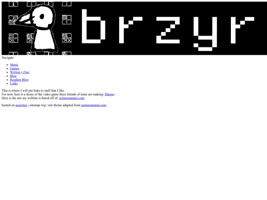 links screenshot