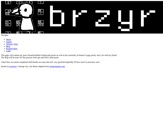writing screenshot