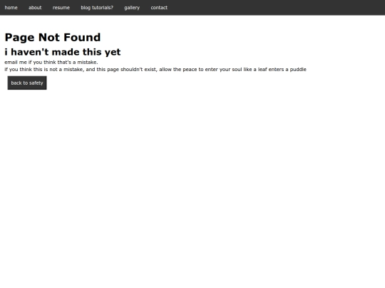 not_found screenshot