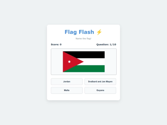 flags screenshot