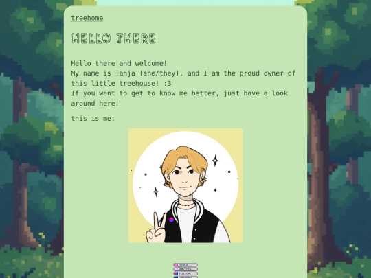 subpages/about me screenshot