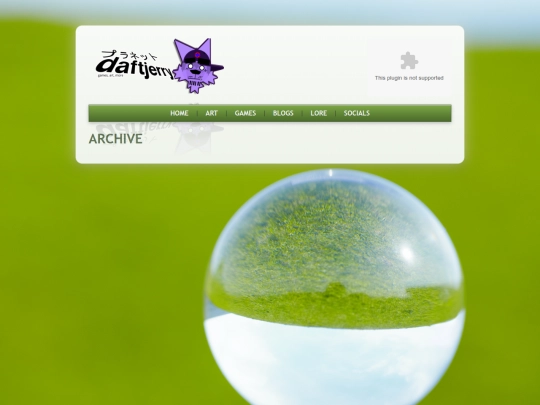 blogs/archive screenshot