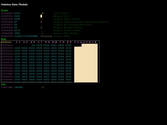 Basic09/DataMod screenshot