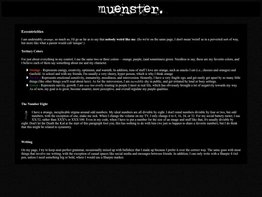 bon/eccentricities screenshot