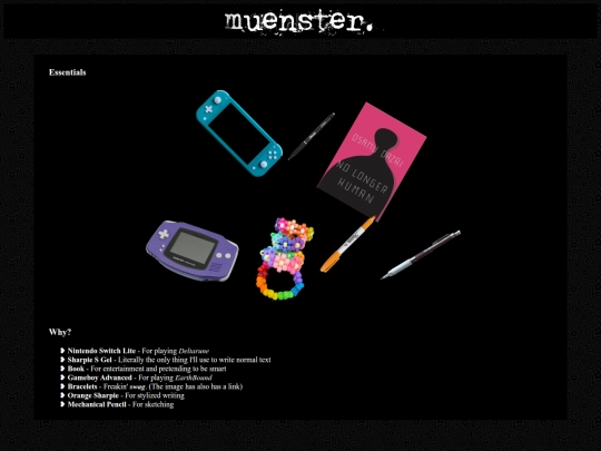 bon/essentials screenshot