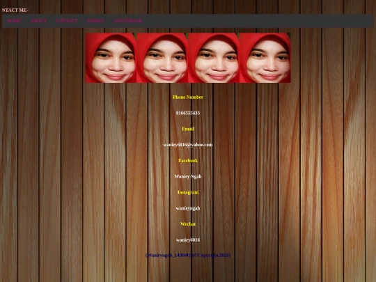 contact screenshot