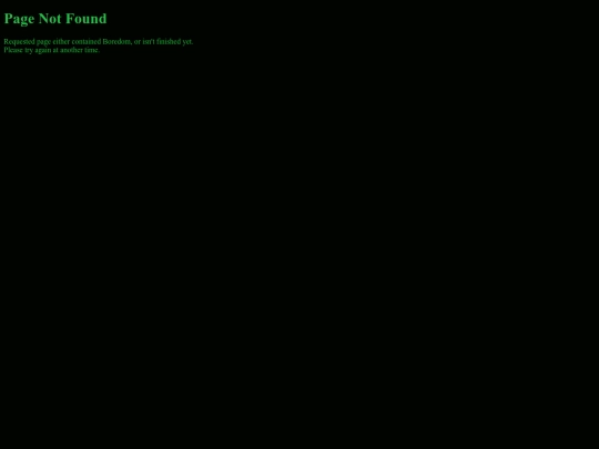 not_found screenshot
