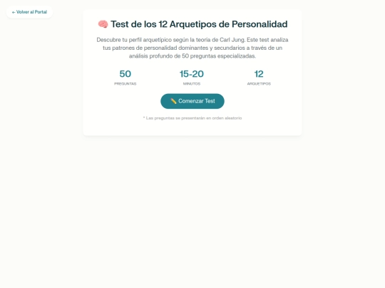 test-arquetipos screenshot